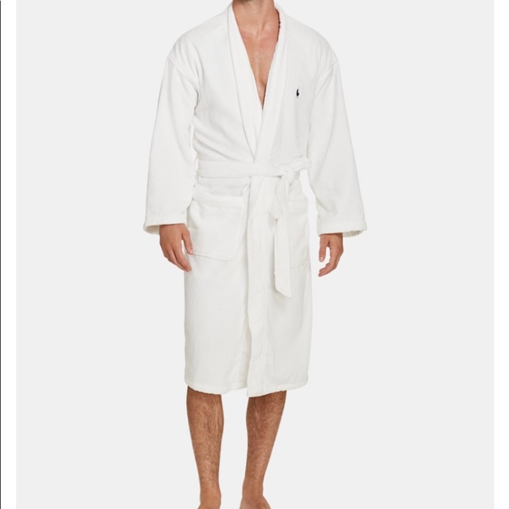 Men’s shawl cotton robe